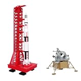 Aoshima Apollo Saturn Rocket And Lunar Module Model Kit by Aoshima