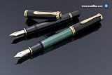 Pelikan 1000 Series Fountain Pen - Black, Broad Nib 987404