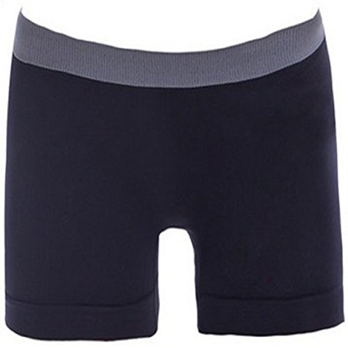 Lowpricenice Summer Women Sports Gym Workout Waistband Skinny Yoga Shorts Pants (Black)