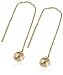 9ct Yellow Gold AME101983 Ladies Pull Through Earrings