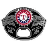 Texas Rangers Bottle Opener Tailgater Belt Buckle