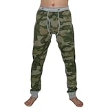 Mens American Eagle Knit Long Johns / Thermal Ski Under-Pants