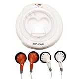 Koss Sportbuds 2-Pack Stereo Earphones with Team Logo Case (University of Texas)