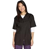 Top Performance Shirt-Style Grooming Jacket, Large, Black