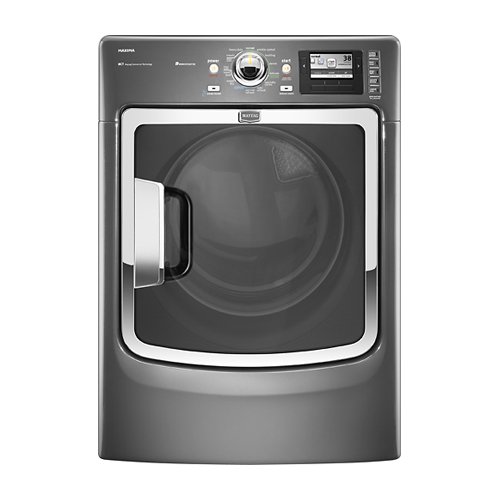 Maytag 7.4 Cu. Ft. Gray 20-Cycle Electric Dryer - MED9000YG