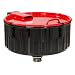 New Pig DRM599 Burpless Original 20-Gauge Hot-Rolled Steel Drum Funnel with Hinged Lid, 18" Diameter x 11-1/2" Height, Red, For 55 Gallon Steel Drums with 2" NPT