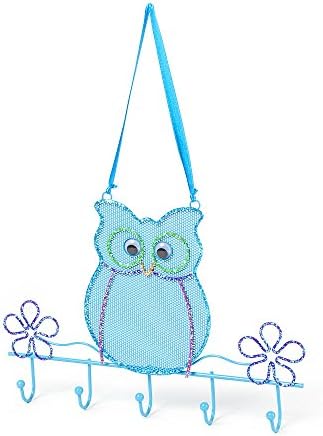Claire's Accessories Glitter Owl Hanging Jewelry Holder