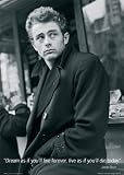 James Dean (Dream Quote) Movie Poster Print - 24