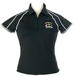 Ashworth 2008 Ryder Cup Ladies Half Zip Jersey Mesh Shirt - Black