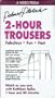 2-Hour Trousers [VHS]