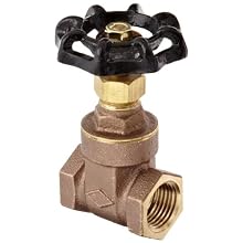 Dixon BGV50 Brass Gate Valve, 1/2" NPT Female