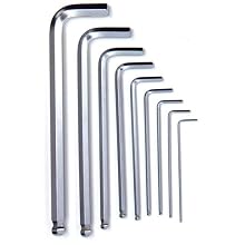 Powerbuilt 640082 Metric Hex Wrench Set, 9-Piece