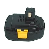 18.00V,2000mAh,Ni-Cd, Replacement Battery for PANASONIC EY3544, EY3544GQK, EY3551, EY3551GQ, EY3551GQW, EY3552, EY3552GQW, EY3796, EY3796B, EY6450, EY6450GQKW, EY6950, EY6950GQKW, Compatible Part Numbers: EY9251, EY9251B