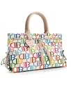 Dooney & Bourke Large Multi DB Tassel Tote