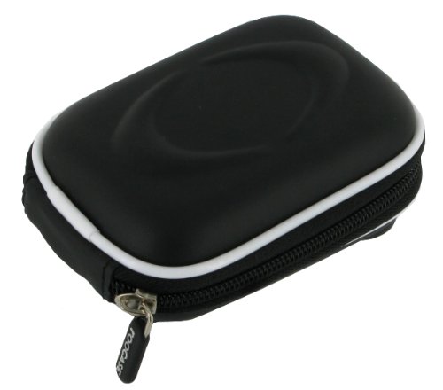 EVA Hard Shell Carrying Case (Black) with Memory Foam for Nikon Coolpix S8000 14 MP Digital Camera Black