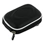 EVA Hard Shell Carrying Case (Black) with Memory Foam for Nikon Coolpix S8000 14 MP Digital Camera Black