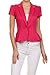 SASSY APPAREL Women's Stylish Single Button Solid Blazer Peplum Jacket