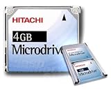 4GB HITACHI MICRODRIVE CF+ TYPE II TRAVEL KIT (MD4GB/A HMS360604D5CF00)