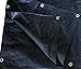 6 Ft. X 20 Ft. Heavy Duty 6 Oz. BLACK Poly Tarp 11-12 Mil Thick