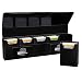 The Hydra 5 Compartment Riveted Deck Box w Magnetic Closure- Trading Card Case Holds Five Decks- Fits MTG Magic The Gathering, Yugioh, Pokemon