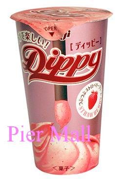 Meiji - Yan Yan Dippy - Cookie Sticks with Strawberry Cream by Meiji