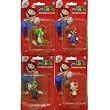 Super Mario Brothers Keychain Clip-on Set of 4