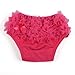 Hot Pink Baby Girl Ruffle Panties Bloomers Diaper Cover S