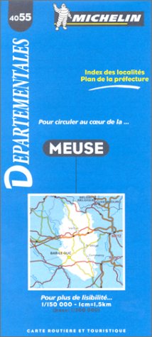 City Travel Guides Discounted  Books : Michelin France Meuse #4055