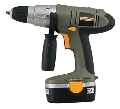 Rockwell RK2823K2 18-Volt Cordless Drill with 2 Batteries