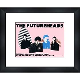 FUTUREHEADS The Album - Framed Original Advert