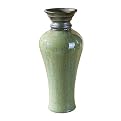 Gavivi Vase - Green/ Gold/ Silver