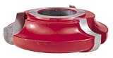 Freud UP134 3/8-Inch Combination Convex And Concave Radius Shaper Cutter, 1-1/4 Bore