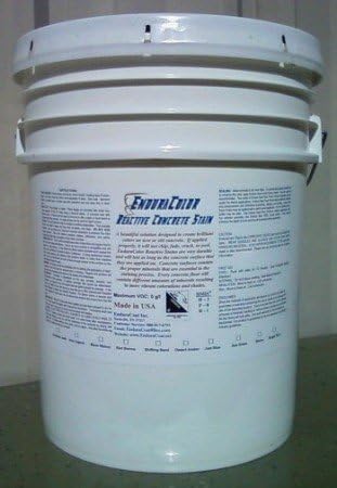 EnduraColor Reactive Concrete Stain - 5 Gallon "Sea Grass"
