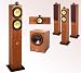 Crystal Acoustics TX-T System with 12"THX? SELECT Certified Subwoofer, Center & C-Audiovideo TX-FS Tower Speakers - Cherry
