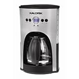 Kalorik CM25282SS Stainless-Steel Programmable 12-Cup Coffeemaker