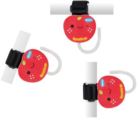 The Helper Hook, Stroller Accessory - For Baby Stroller, Wheelchair, Walker, Prefect Hanger for Diaper Bags, Toys, Bags, Groceries, Clothing (1 Pack, Bee)