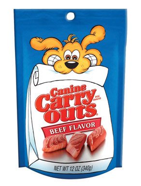 Canine Carry Outs Flavored Dog Treats
