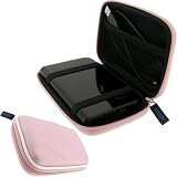 iGadgitz Pink EVA Hard Case Cover Suitable for Western Digital My Passport Essential USB Portable External Hard Drives 160gb, 250gb, 320gb & 500gb (Not Suitable for Model Numbers beginning WDBAAA)