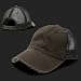 NEW Chocolate Vintage Washed Adjustable Mesh Trucker Baseball Cap Hat