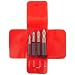 Starrett S166Z Pin Vises Set With Insulated Octagonal Handles, 4 Pieces