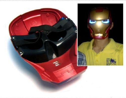 NEW Christmas Iron Man Mask with Lite-up Eyes(y-20)