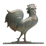46 Rooster Weathervane Gold-Bronze