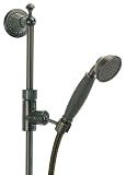 Fusion by Danze COL-HHS-BRN Colonial Crest Handheld Shower Kit, Brushed Nickel