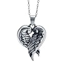 FOJO's Angel Wings Heart Necklace