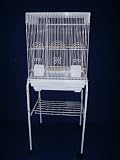 Brand New Bird Birds Cage Cages 18x18x48 5924Wht/S