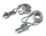 Master Lock 2829DATSC Safety Cables, Braided Steel, 2-Pack