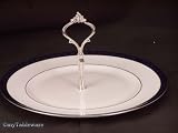 Royal Worcester Mountbatten Cobalt Platinum Hostess Tray