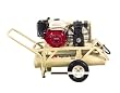 Ingersoll-Rand SS3J5.5GH-AS Air Sled 5-1/2 Horsepower 8 Gallon Wheeled Oiled Gas Pontoon Compressor