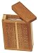 Natural Solid Wood 2 Track Travel Cribbage Set