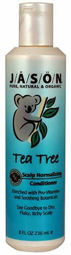 Jason Normalizing Tea Tree Treatment Conditioner, 8-Ounce Bottles (Pack of 3)